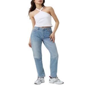 French Connection Womens Rebi Cropped Halter Top